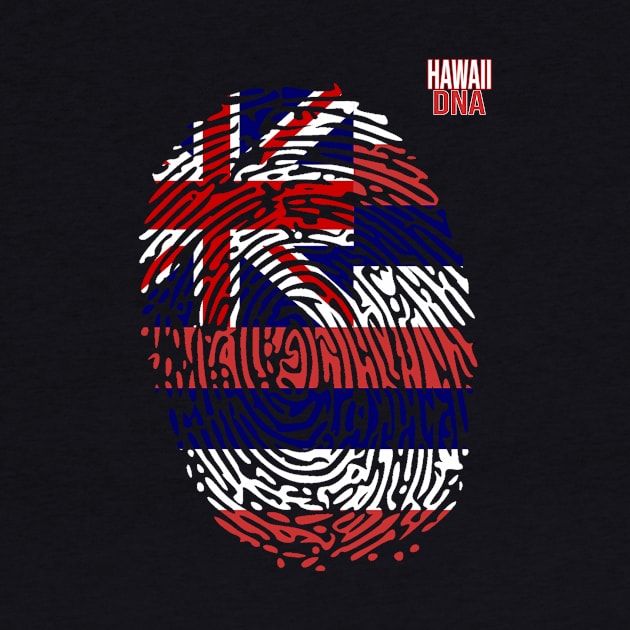 Hawaii DNA. Cool Hawaiian Flag by Jakavonis